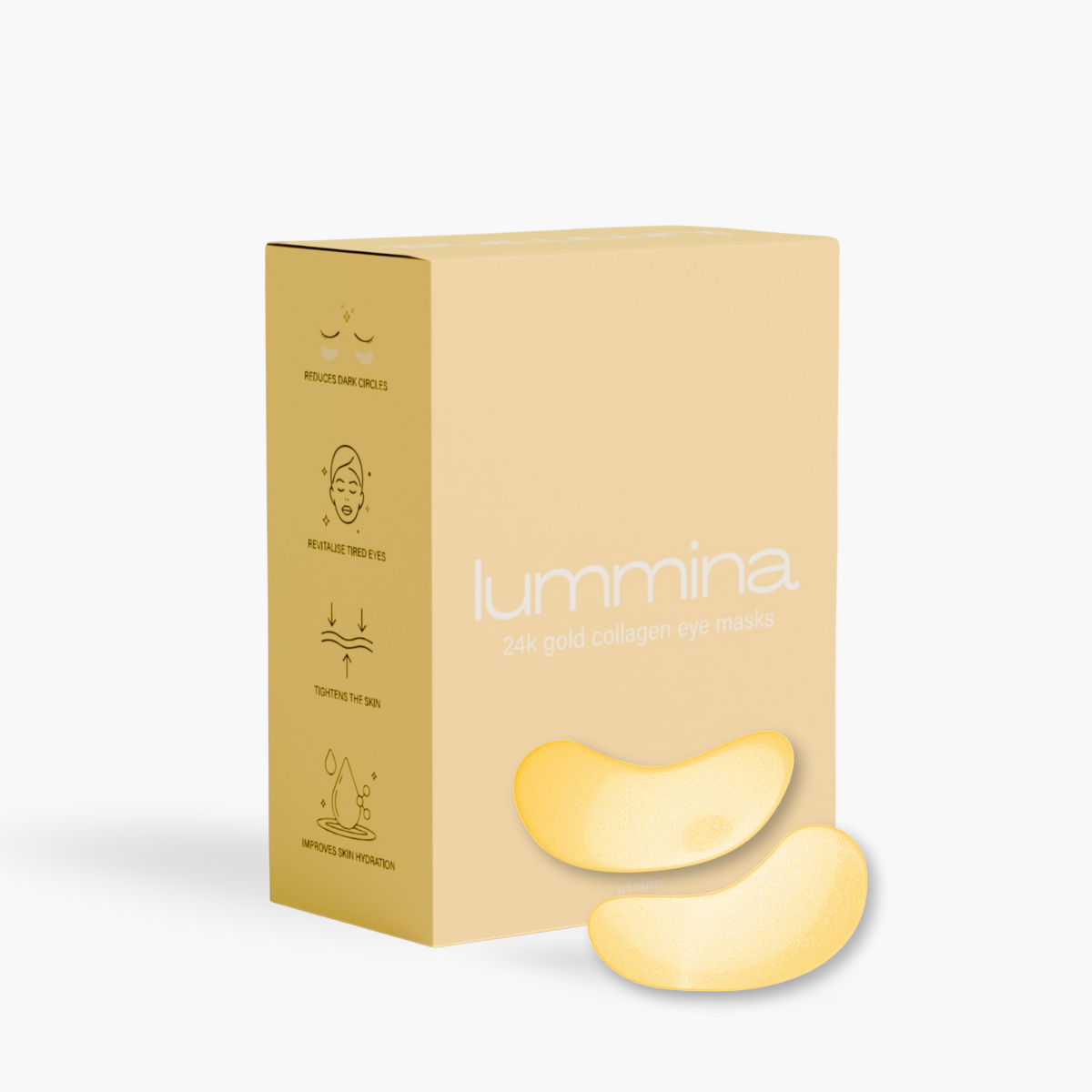 24K Gold Hydrate Eye Mask (20PK)