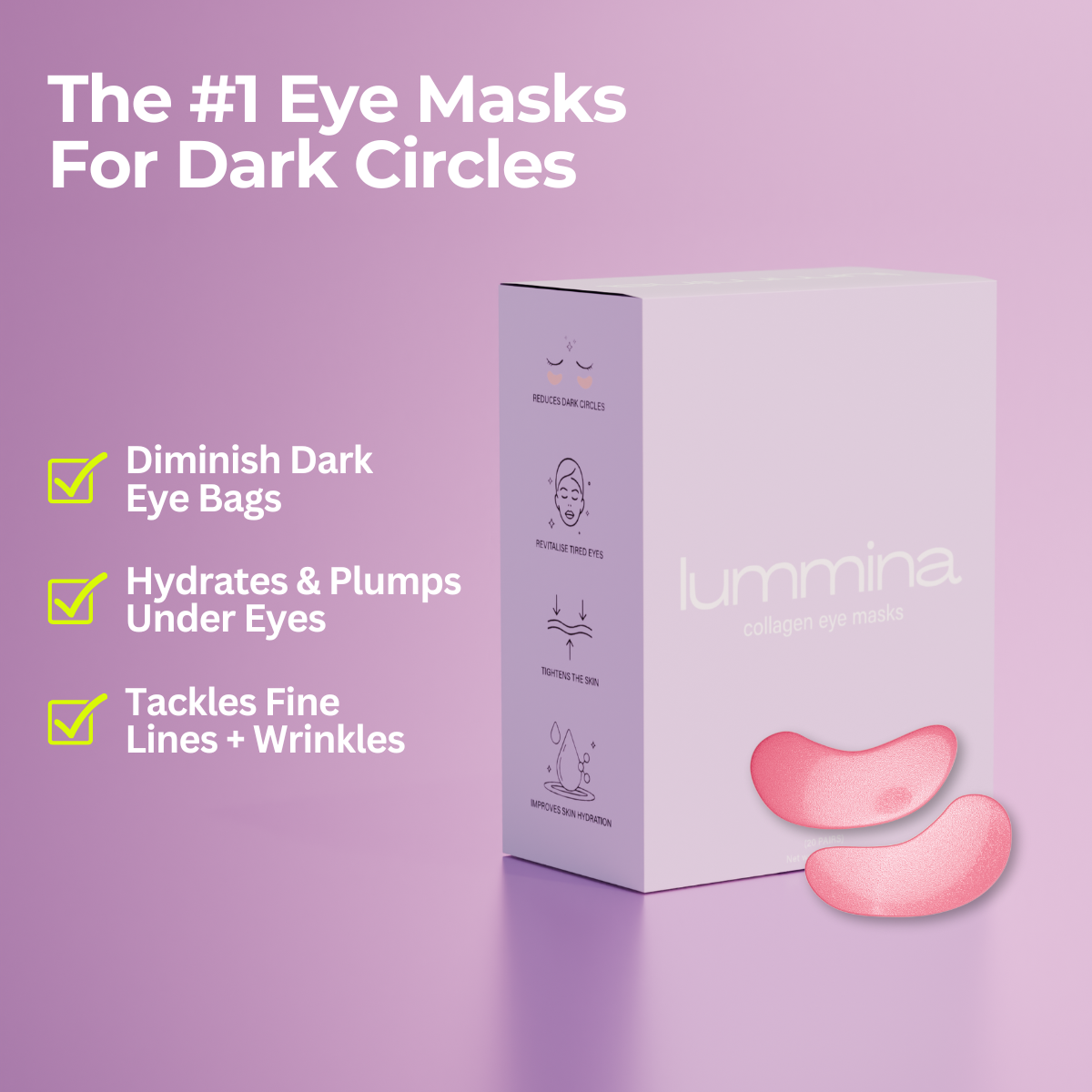 Collagen Radiance Eye Mask (20PK)